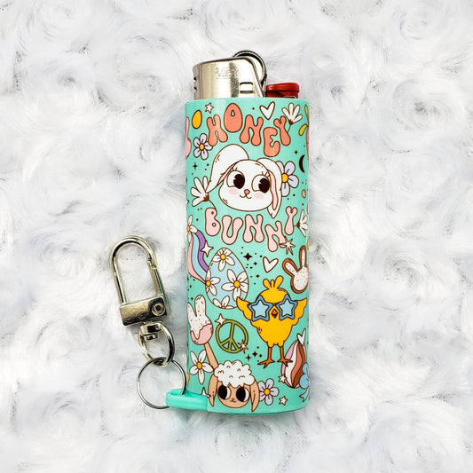 Honey Bunny - Keychain Lighter Sleeve - Lighter Case - Lighter NOT Included!