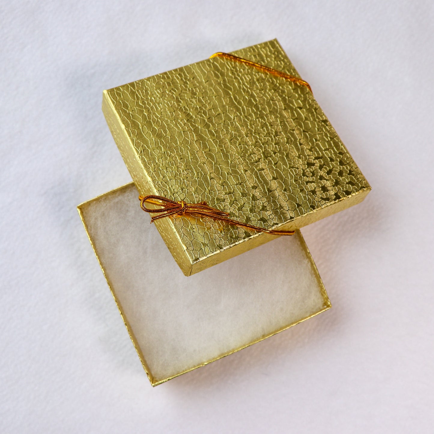 Gift Box - Gold - 3.5" x 3.5" x 1"