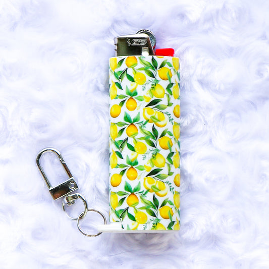 Lemonchello - Keychain Lighter Sleeve - Lighter Case - Lighter NOT Included!