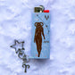 Aries - Keychain Lighter Sleeve W/ Star Clasp & Charm - Lighter Case - Lighter NOT Included!