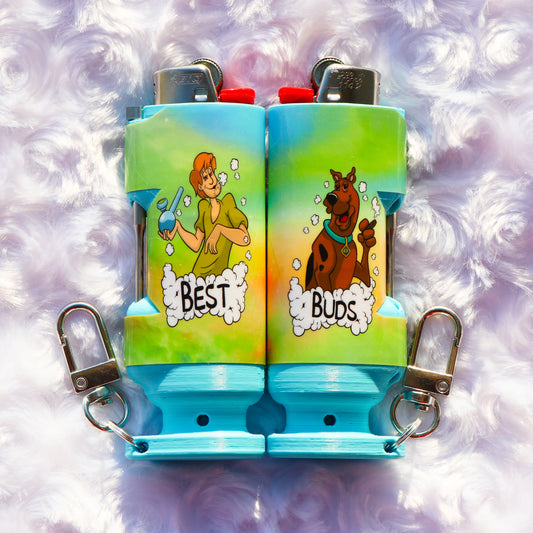 Best Buds - Bee Blazin' Lighter Sleeve - Hemp Wick + Poker Lighter Sleeve - Lighter NOT Included!