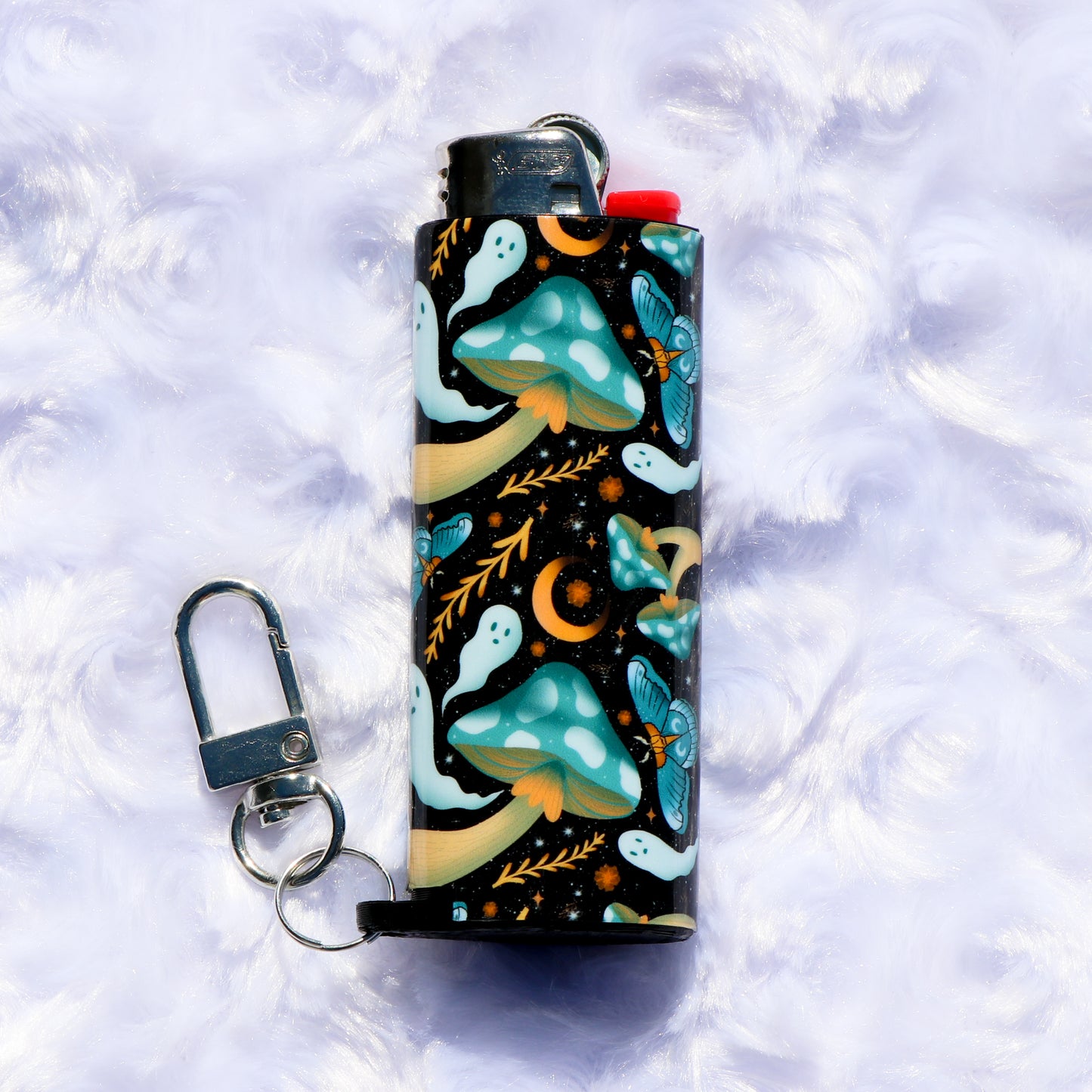 Ghost Trip - Keychain Lighter Sleeve - Lighter Case - Lighter NOT Included!