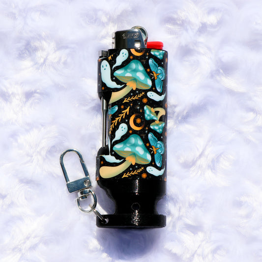 Ghost Trip - Bee Blazin' Lighter Sleeve - Hemp Wick + Poker Lighter Sleeve - Lighter NOT Included!