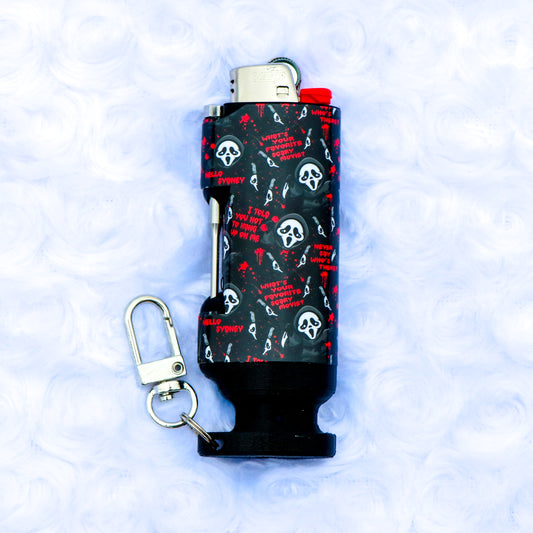 Kawaii Carnage - Bee Blazin' Lighter Sleeve - Hemp Wick + Poker Lighter Sleeve - Lighter NOT Included!